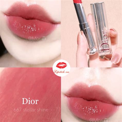 dior 667 pink meteor|Dior stellar lip gloss.